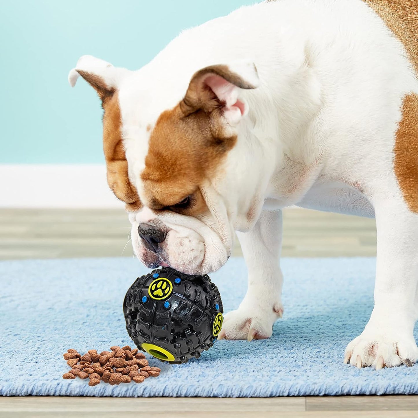 Dog Chew Toys for Puppies Teething, 14 Pack Puppy Chew Toys Tug of War Dog Toy Bundle Chew Ball Dog Squeaky Toys Iq Treat Ball Rubber Bone Puppy Teething Chew Toys Small Dog Puppy Toys
