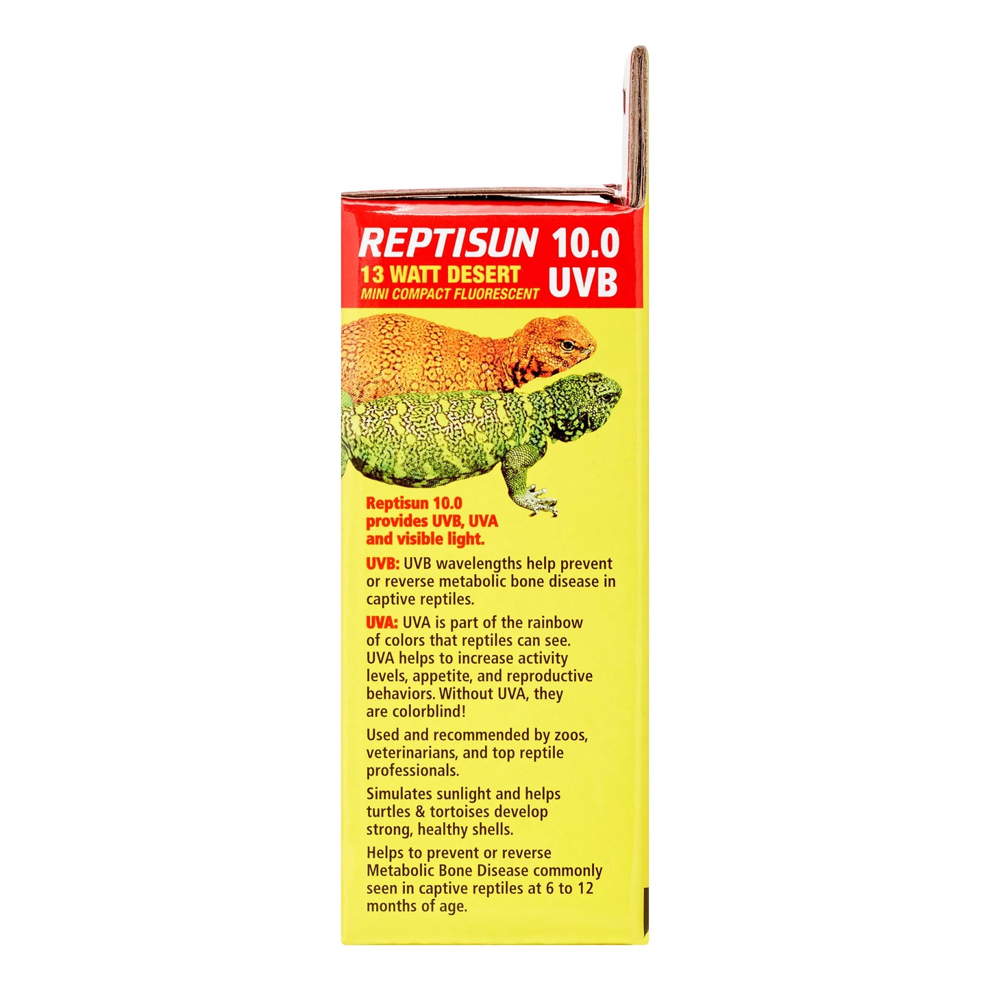 Zoomed Reptisun 10.0 UVB Mini Compact Fluorescent 13W Bulb Reptile Terrariums