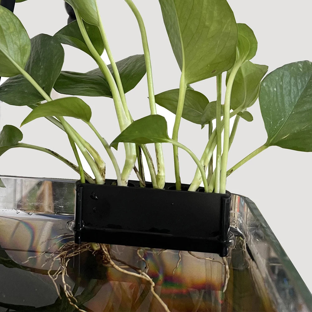 Aquarium Planter with Integrated Hook for Fish Tank Potted Live Aquarium Plants Aquarium Plant Basket Fish Tank Decorations