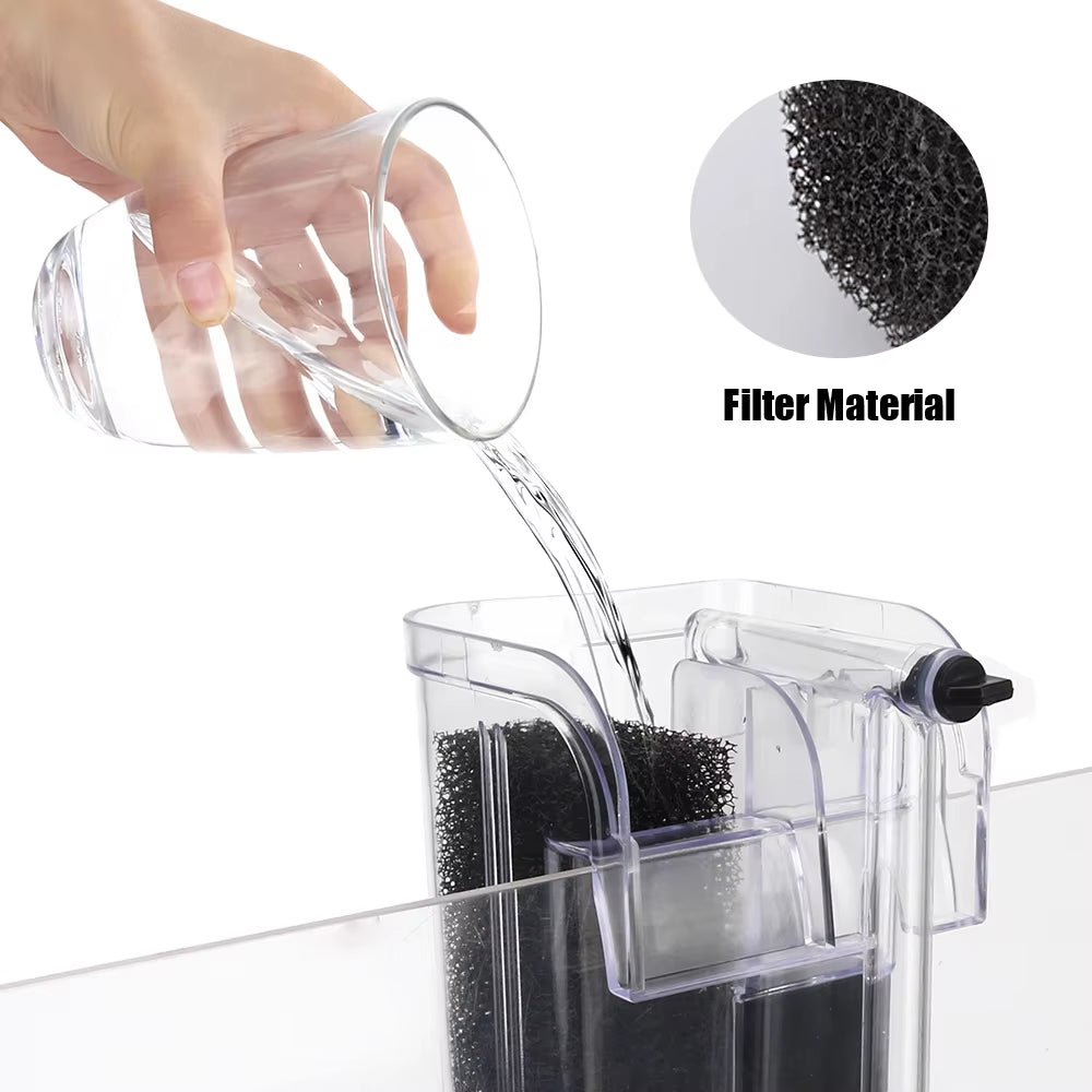 Oxygen Submersible Water Purifier Water Pumps Mini Fish Tank Filte for Aquarium Fish Tank 250L/H EU US Plug Aquarium Accessoires