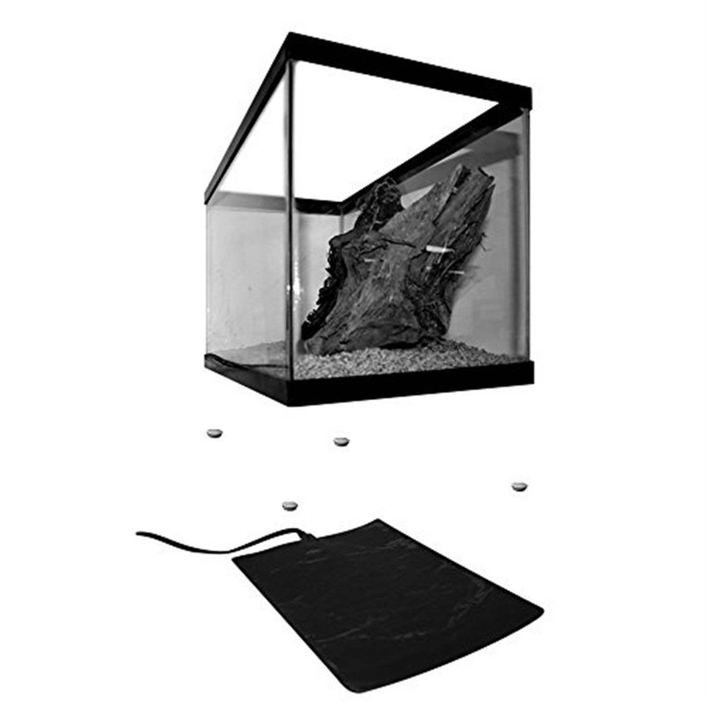 Zilla 24W Heat Mat Terrarium Heater for 30-40 Gallon Terrariums, 19" X 7"