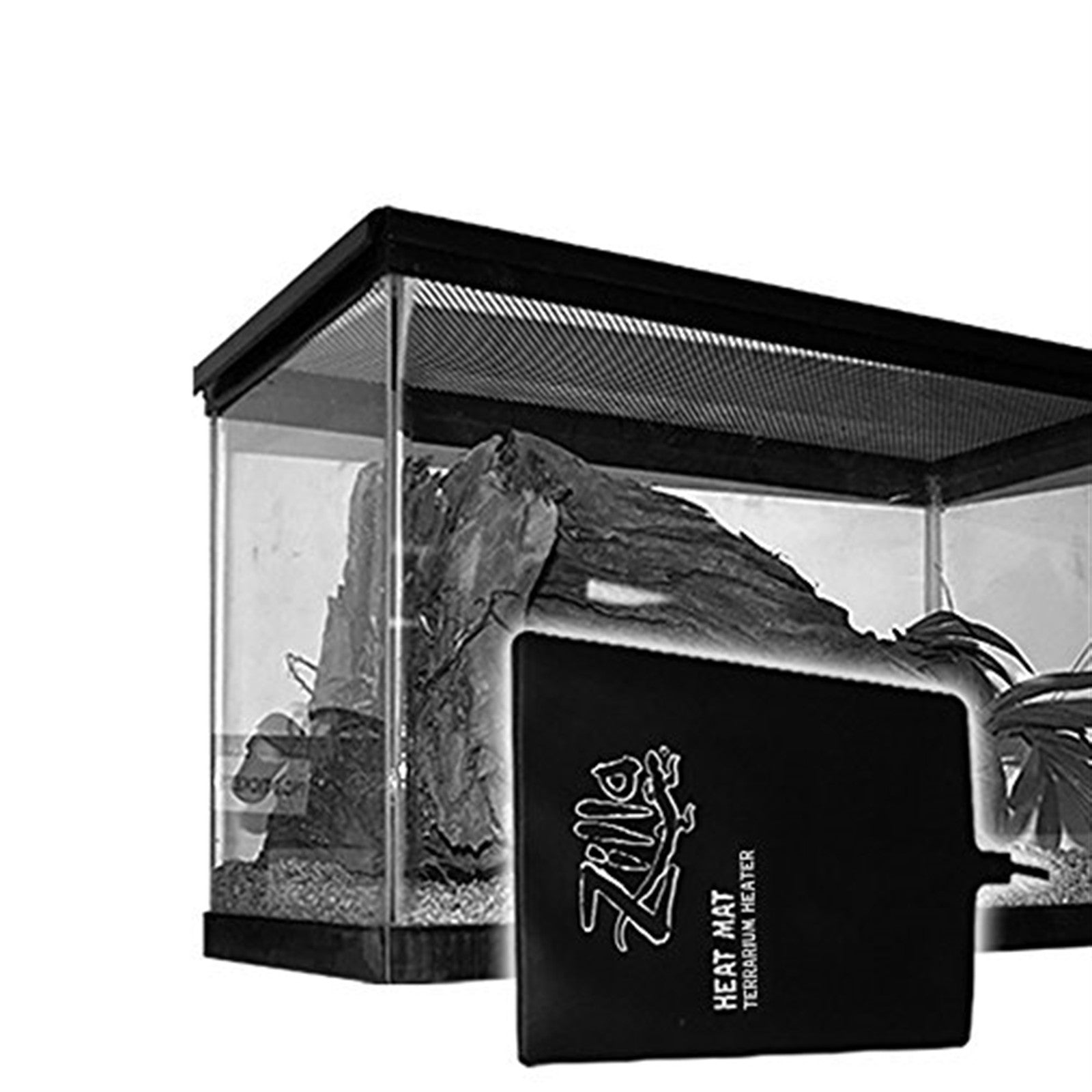 Zilla 24W Heat Mat Terrarium Heater for 30-40 Gallon Terrariums, 19" X 7"