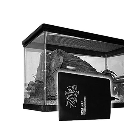 Zilla 24W Heat Mat Terrarium Heater for 30-40 Gallon Terrariums, 19" X 7"