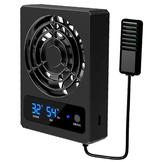 Terrariums Ventilator Cooling Fan Reptiles Tanks Hangable Air Coolers Automatic Terrariums Chiller Temperature Control Fan