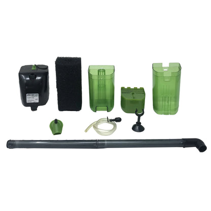 Reptology Aquarium Filter for Turtle Tanks and Reptile Terrariums – 175 GPH Adjustable