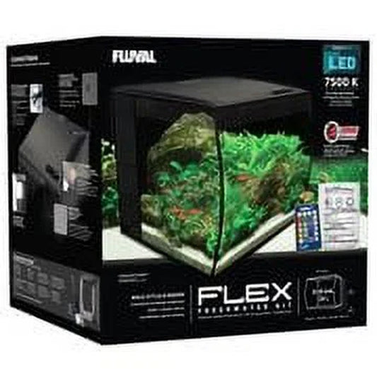 9-Gallon FLEX Aquarium Kit, Black