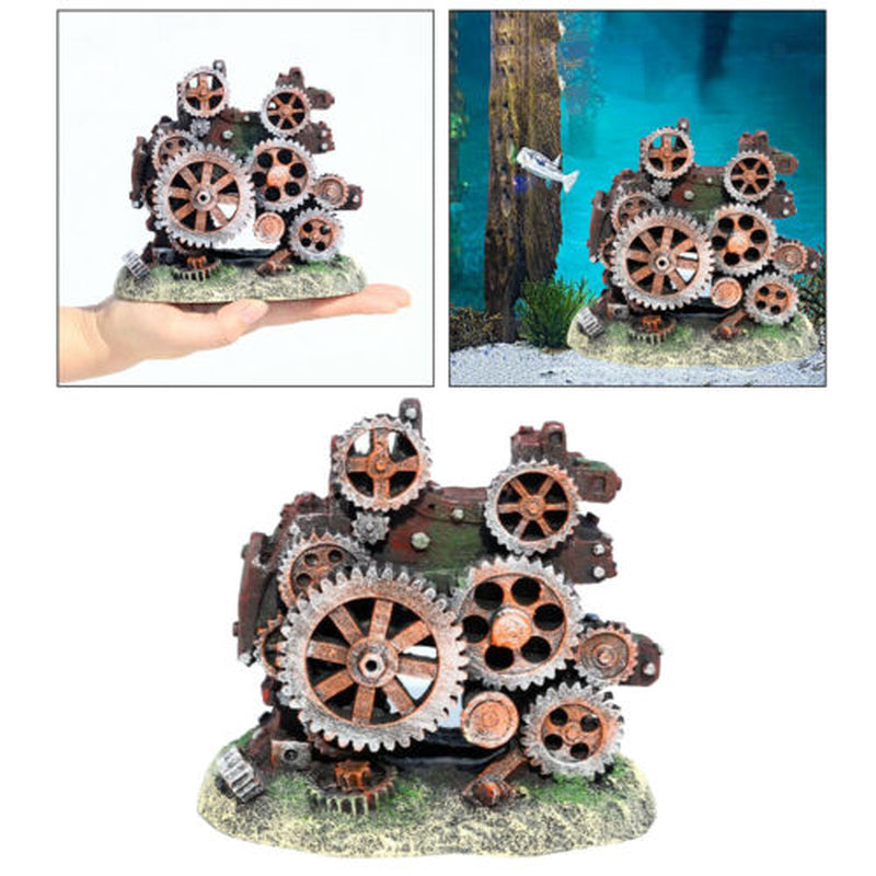 Resin Technology of Aquarium Creative Fish Tank Landscaping Gear
