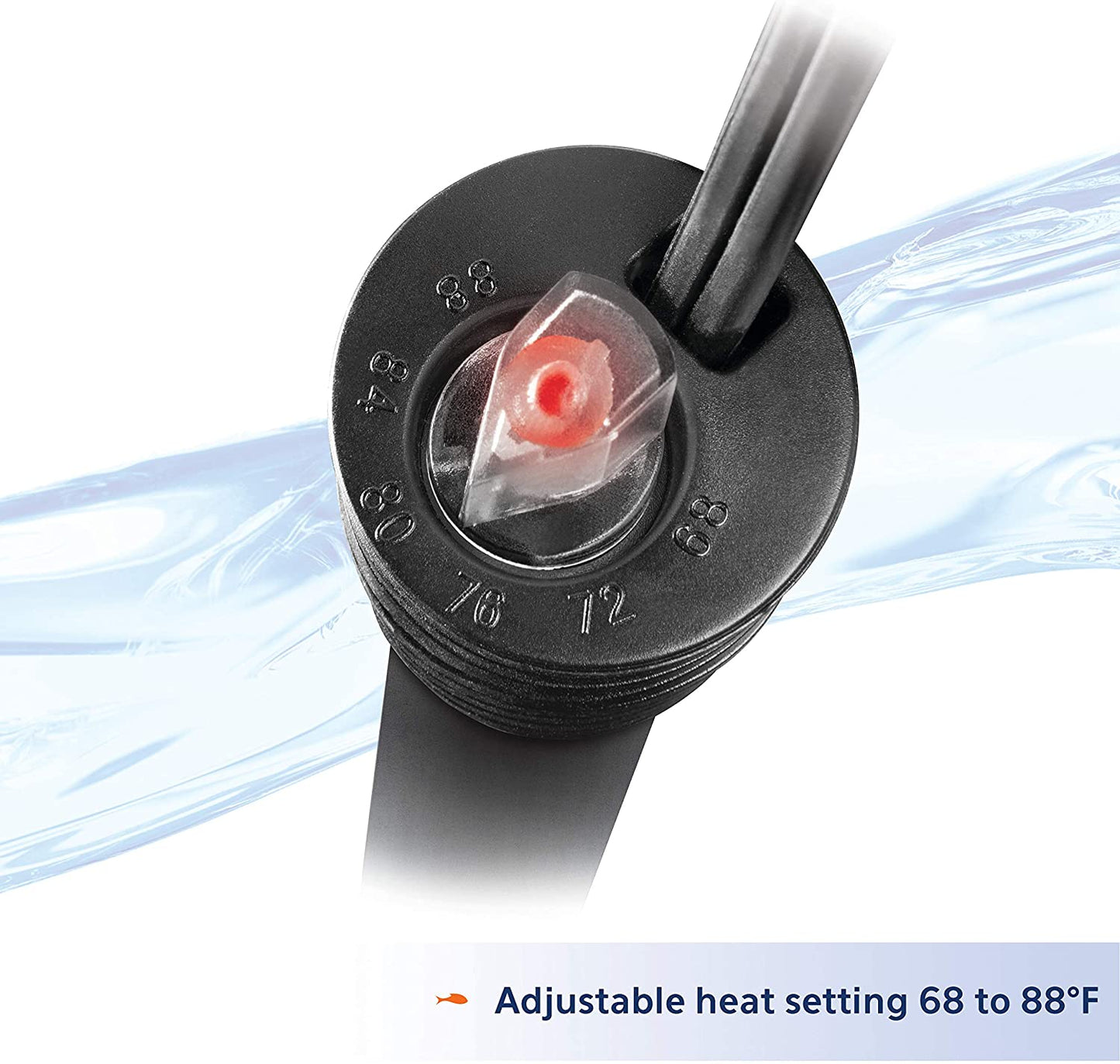 Pro 100 Submersible Aquarium Fish Tank Heater, 100 Watts, for up to 30 Gallon Fish Tanks