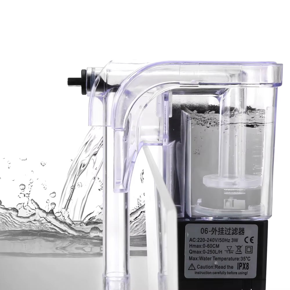 Oxygen Submersible Water Purifier Water Pumps Mini Fish Tank Filte for Aquarium Fish Tank 250L/H EU US Plug Aquarium Accessoires