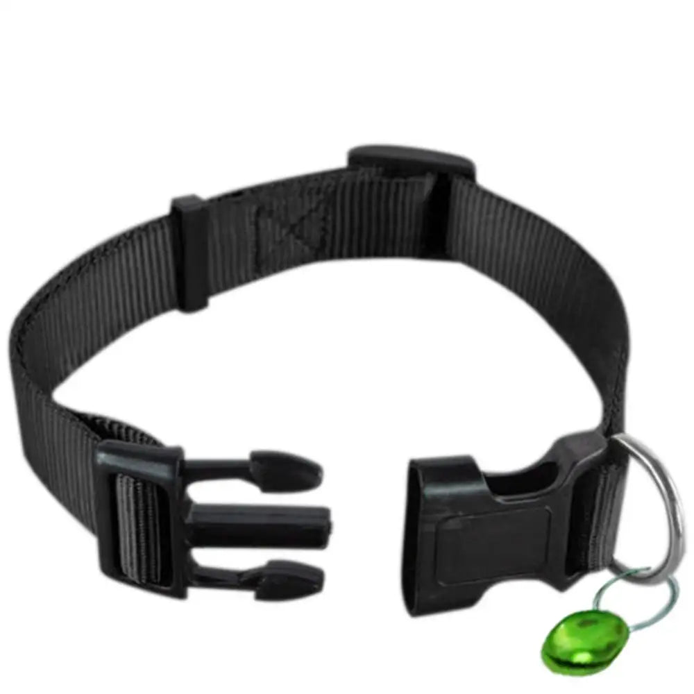 Adjustable Dog Puppy Cat Pet Safety Nylon Necklace Breakaway Quick Release Buckle Neck Collar Dog Supplies