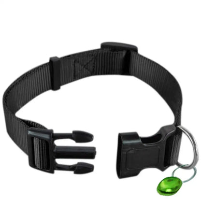 Adjustable Dog Puppy Cat Pet Safety Nylon Necklace Breakaway Quick Release Buckle Neck Collar Dog Supplies