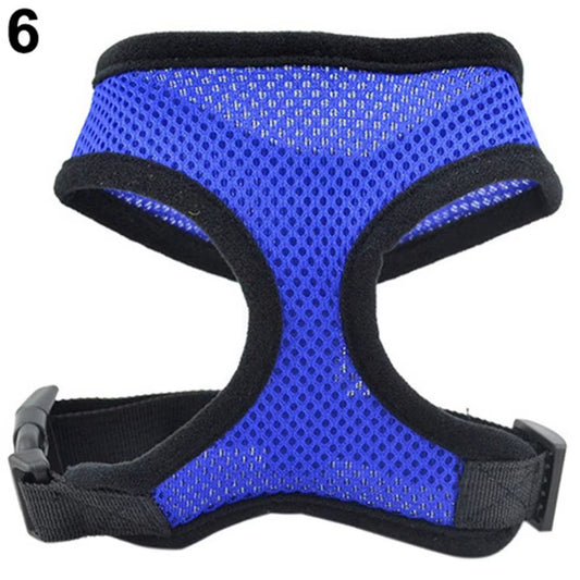 Breathable Small Pet Collar Mesh Dog Harness and Leash Set Cat Vest Harness for Chihuahua Puppy Pug Bulldog Cat Arnes Perro