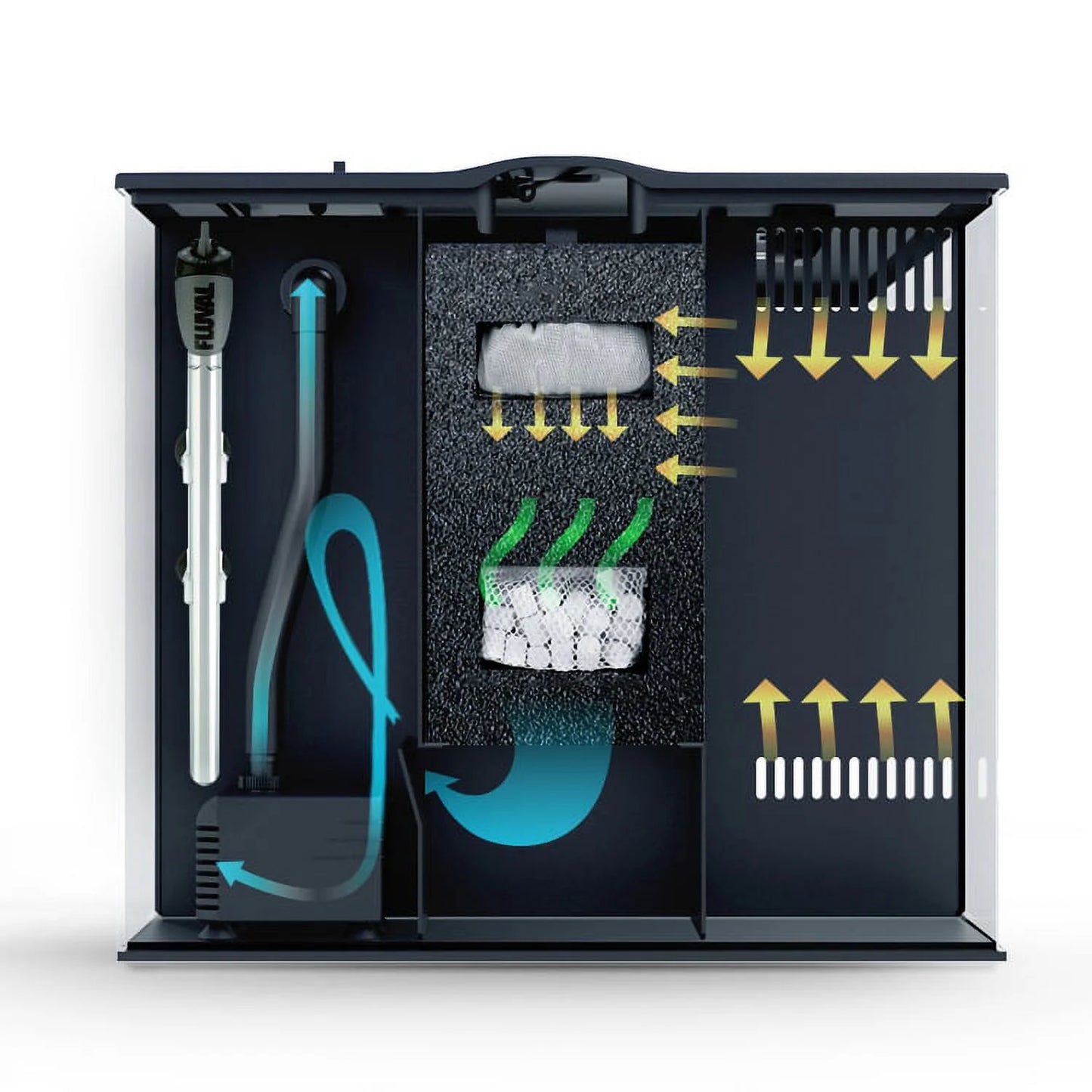 9-Gallon FLEX Aquarium Kit, Black