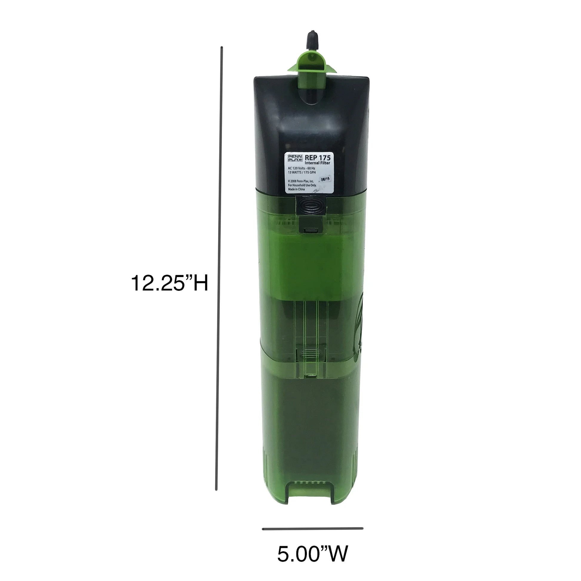 Reptology Aquarium Filter for Turtle Tanks and Reptile Terrariums – 175 GPH Adjustable