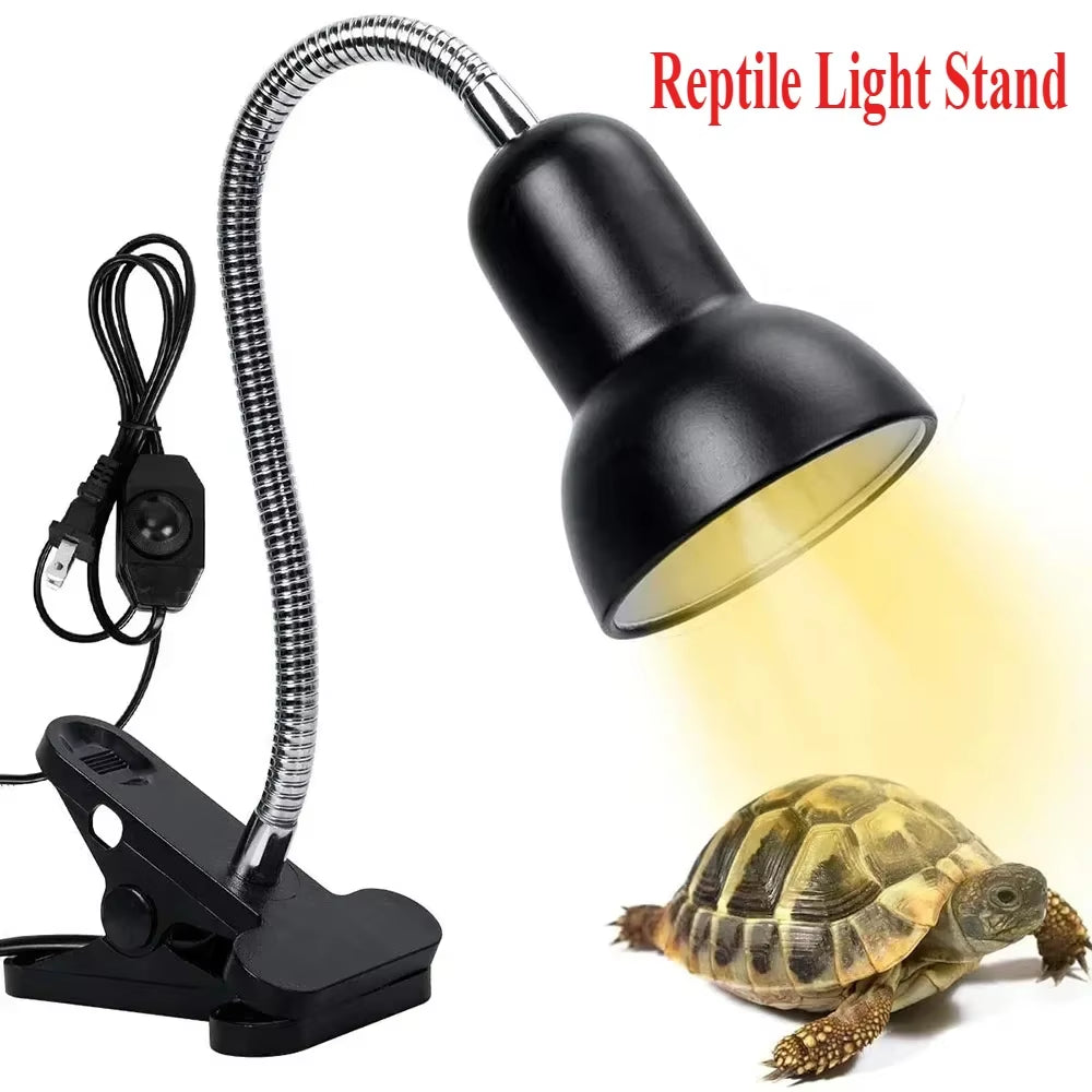Basking Lamp Lamp Stand American Standard European Standard Reptile Pet Turtle Lizard Calcium Supplement Lamp E27 Reptile