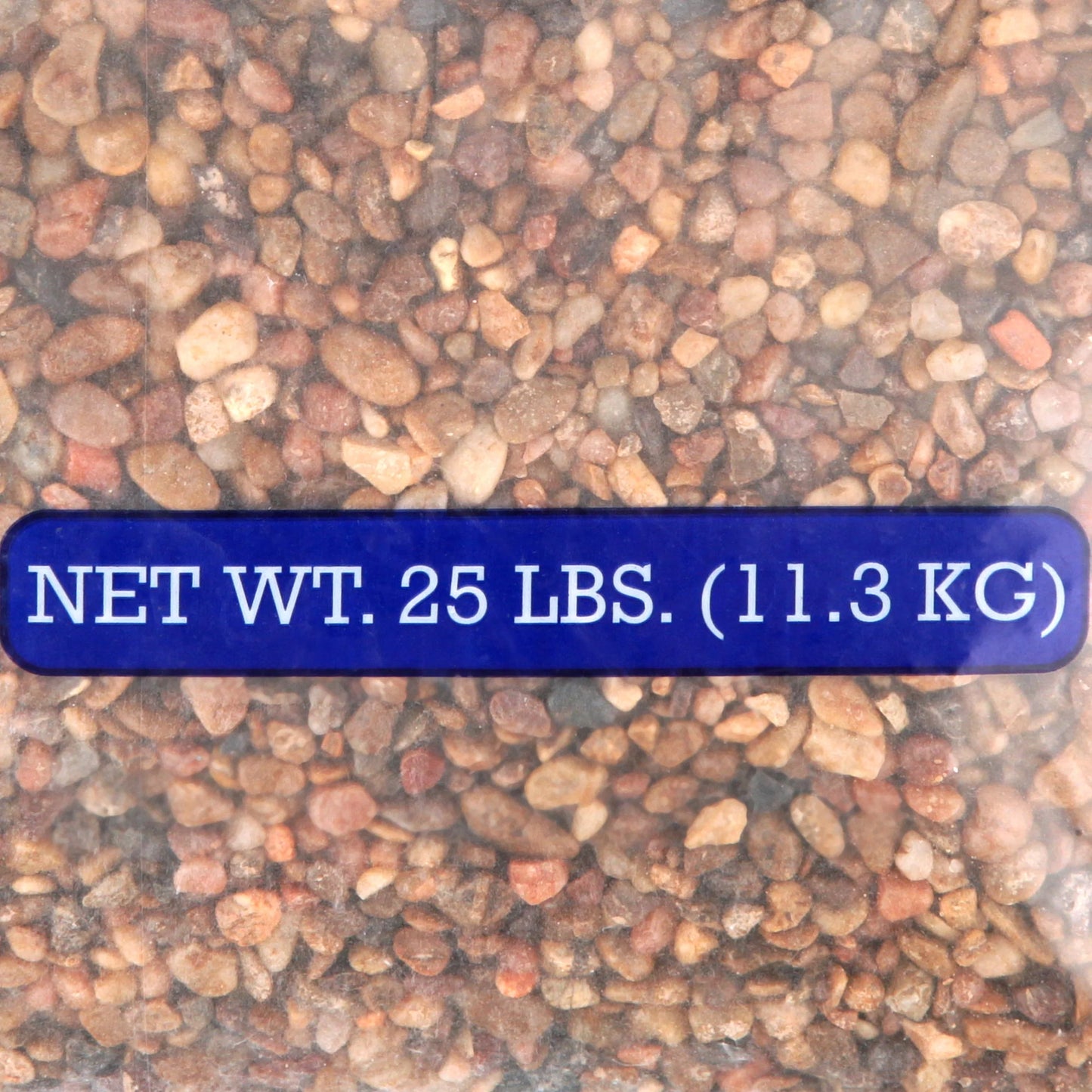 Fish Aquarium Gravel, Natural Multicolor, 25 Lb