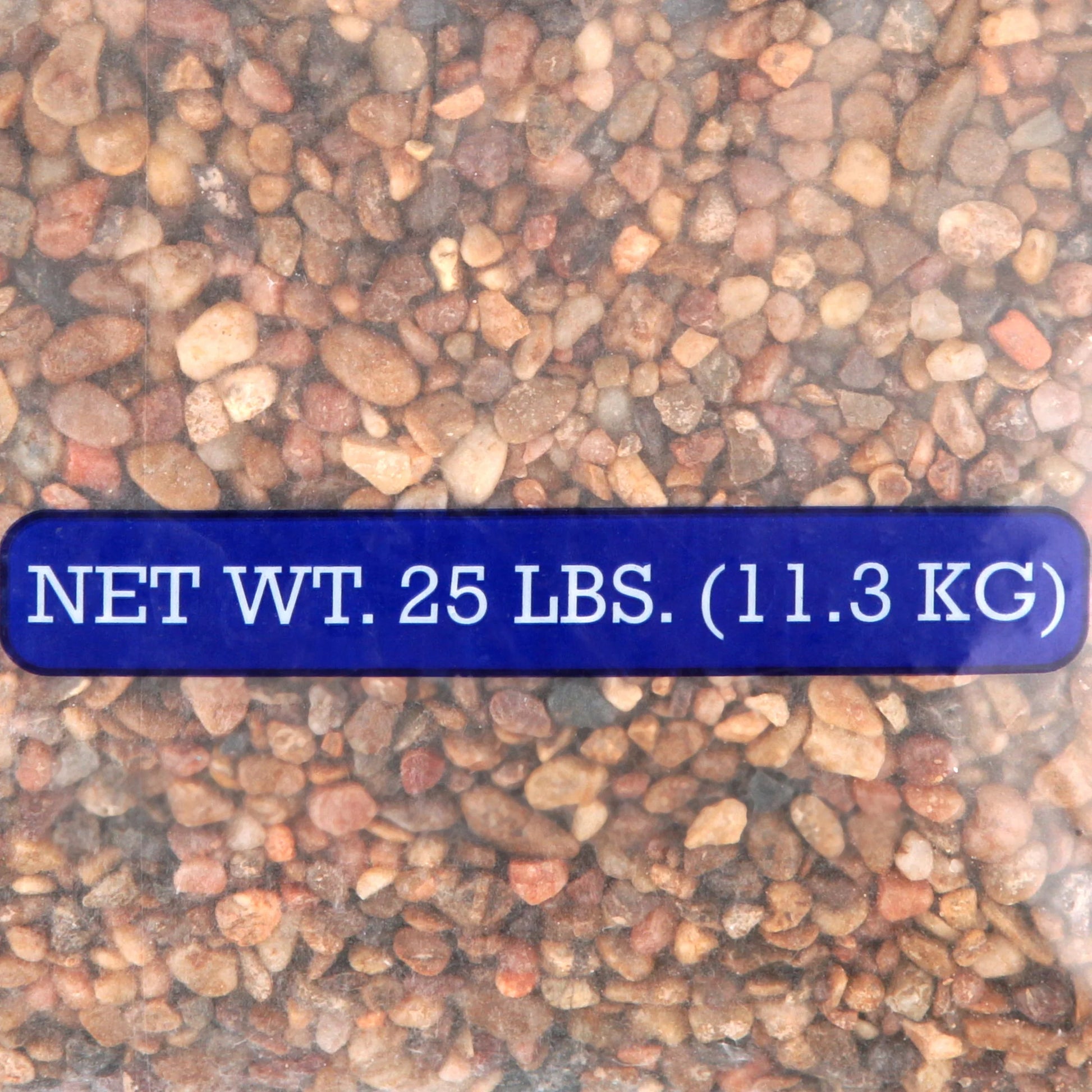 Fish Aquarium Gravel, Natural Multicolor, 25 Lb