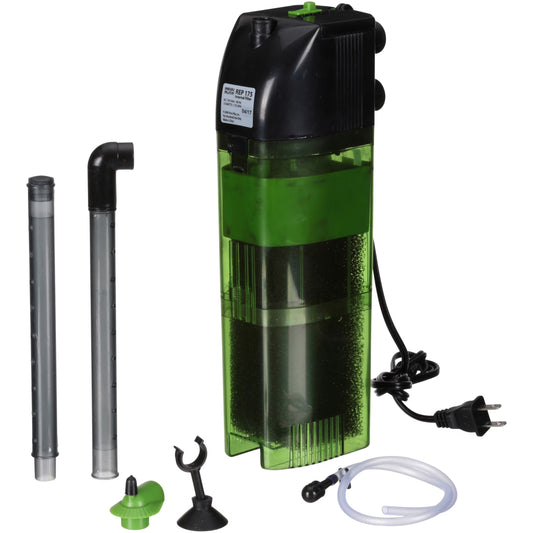 Reptology Aquarium Filter for Turtle Tanks and Reptile Terrariums – 175 GPH Adjustable